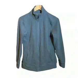 Hi-Tec Women's Super Cozy Full Zip Tech Fleece Light Blue Size S